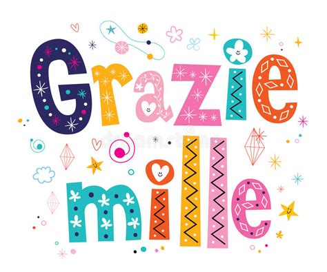 grazie mille meaning|italian for thank you grazie.